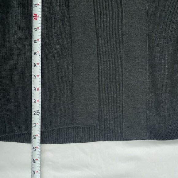 Lululemon Knit Cozy Open Front Long Sleeve Cardigan Pockets Wool Blend Women 4 - Picture 11 of 13